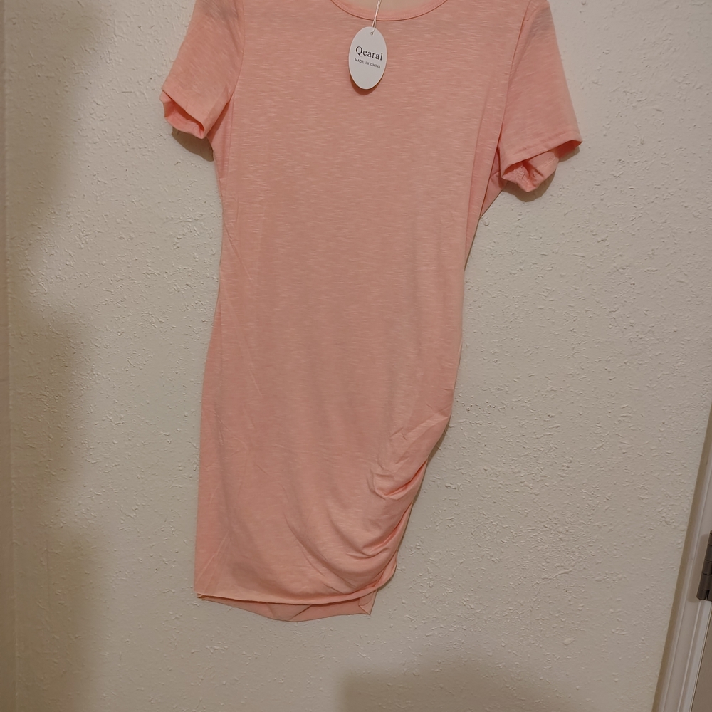 Versani Coral Mini Dress